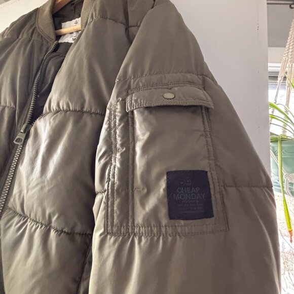 Cheap Monday Bomber Puffer Jacket - Picture 2 of 3